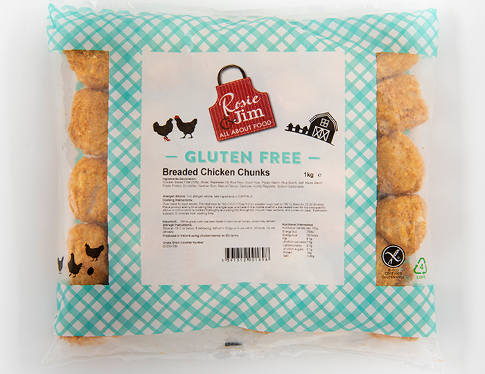 Rosie & Jim Breaded Chicken Chunks