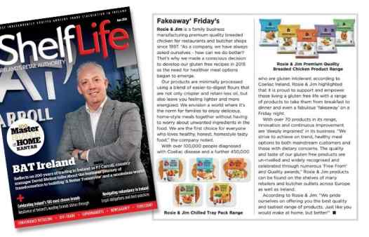Rosie & Jim has been featured in the June Edition of Shelf Life Magazine